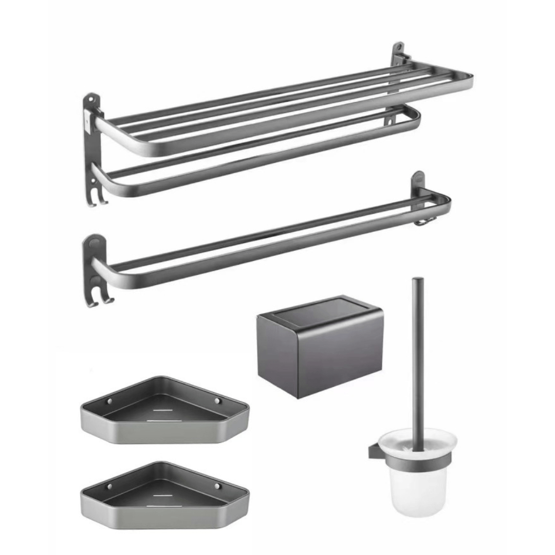 Nate bathroom Bathroom Accessories Bathroom Accessories 6 in 1 Pieces Set