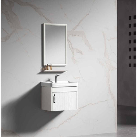 Nate bathroom Bathroom Vanity & Cabinets Bathroom Luxury 43cm Wall-Mounted Vanity Cabinet with Mirror - WK-K-9923