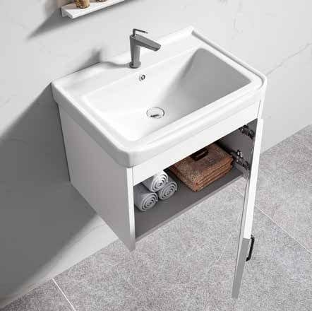 Nate bathroom Bathroom Vanity & Cabinets Bathroom Luxury 43cm Wall-Mounted Vanity Cabinet with Mirror - WK-K-9923