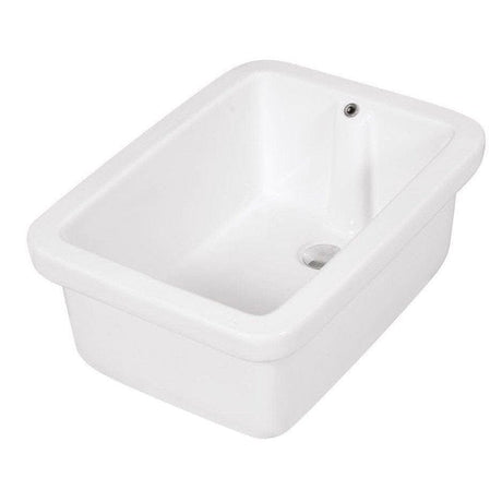 Nate bathroom Bathroom Sink Ceramic Drop-In Lab Sink 610x457x254mm