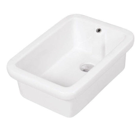 Nate bathroom Bathroom Sink Ceramic Drop-In Lab Sink