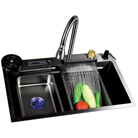 Nate bathroom Kitchen Sink Drop In Double Bowl Kitchen Multi-Sink 75 x 46mm - RS-9992-GM