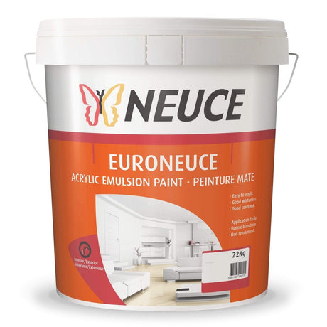 Neuce Paints Neuce 10L Euroneuce Acrylic Emulsion Paint