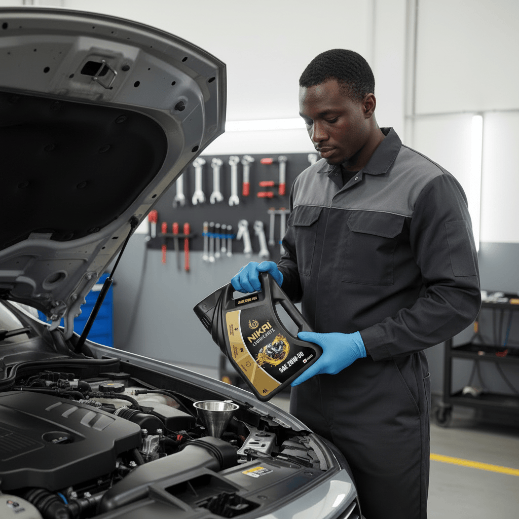 Nikai Engine Oils & Vehicle Fluids Nikai 4L Mineral Engine Oil for Petrol & Light-Duty Diesel Engines with API SL/CF Performance - 20W50