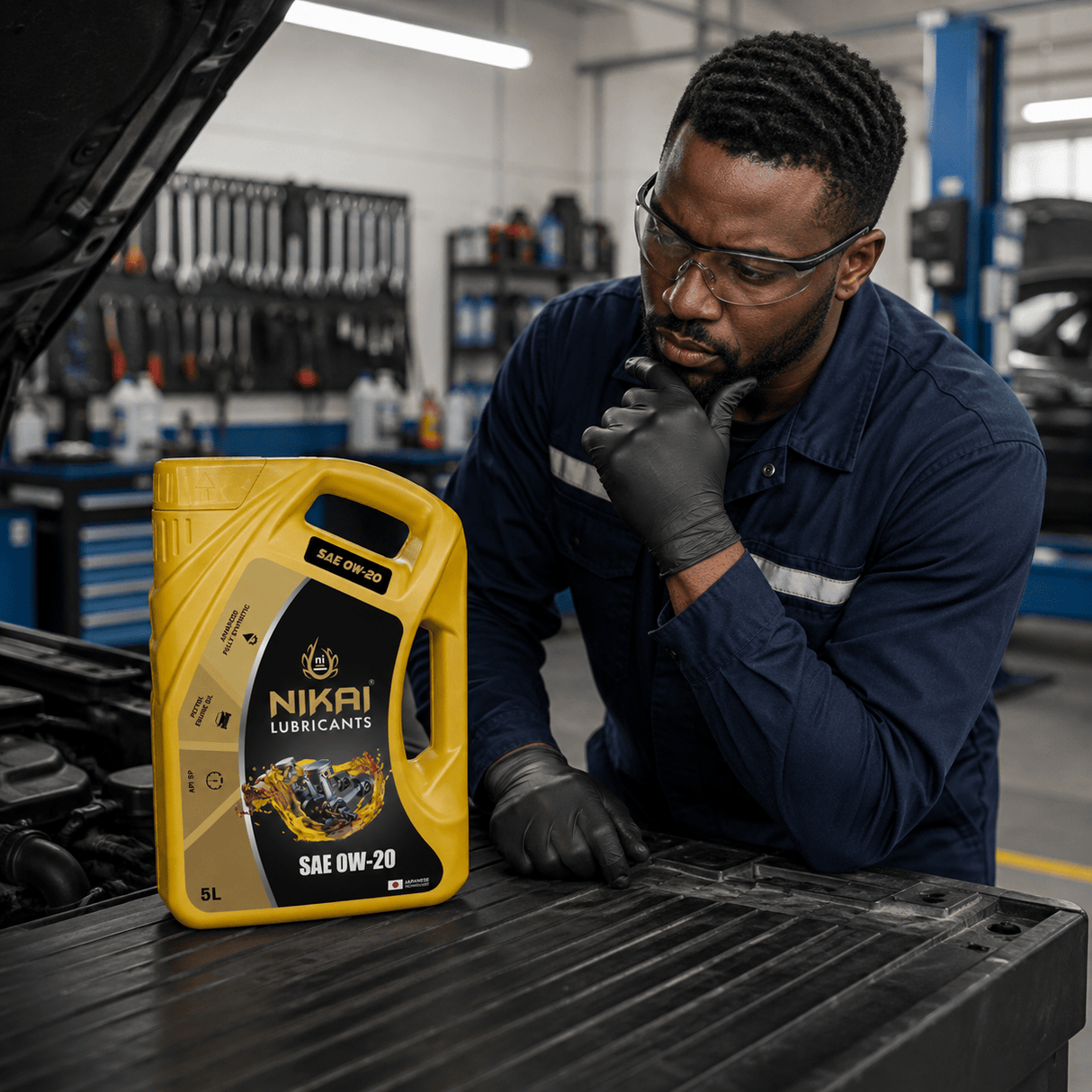 Nikai Engine Oils & Vehicle Fluids Nikai 5L Full Synthetic Low-Viscosity Petrol Engine Oil with API SP Performance - 0W20