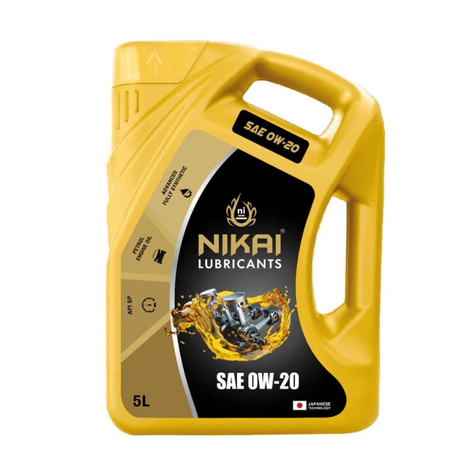 Nikai Engine Oils & Vehicle Fluids Nikai 5L Full Synthetic Low-Viscosity Petrol Engine Oil with API SP Performance - 0W20