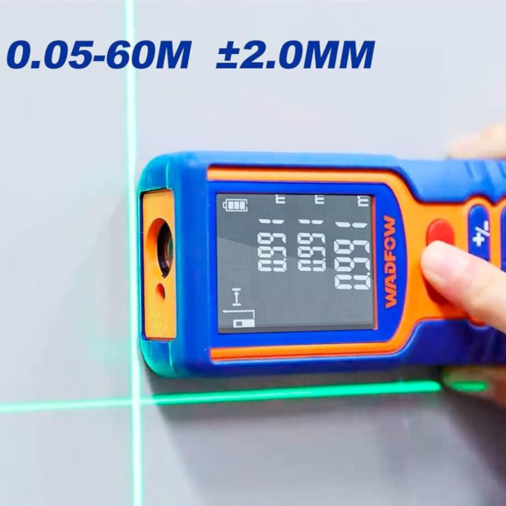 Wadfow Laser Distance Detector Green Laser 60m  - WDL1526