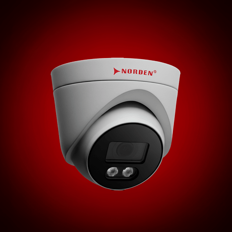 Norden Security & Surveillance Systems Norden 2MP Fixed Compact Dome Camera - ENV-HCD5F-30R-55