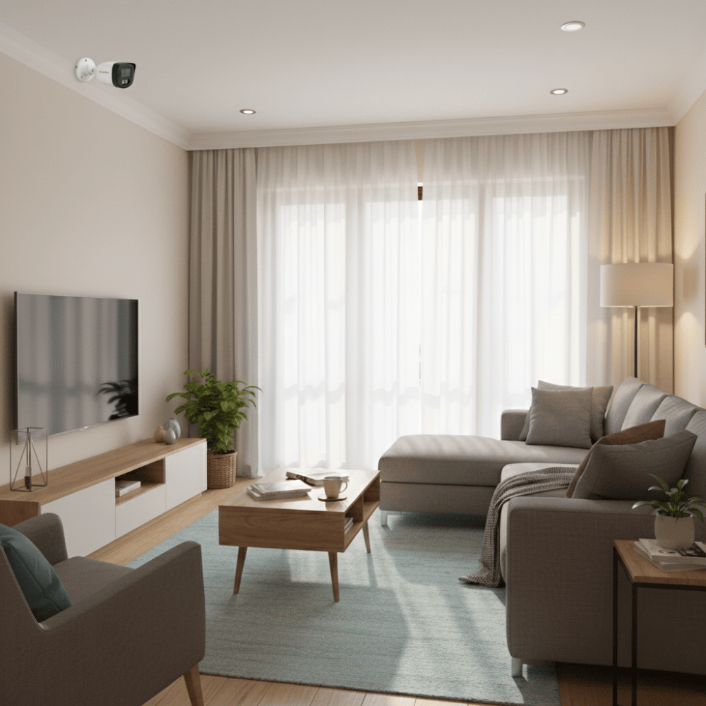 Norden Security & Surveillance Systems Norden 4MP Fixed Compact Bullet Camera - ENV-HCB7F-30R-55