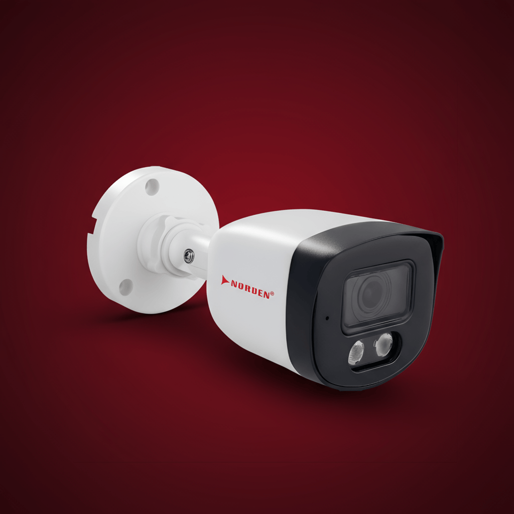 Norden Security & Surveillance Systems Norden 4MP Fixed Compact Bullet Camera - ENV-HCB7F-30R-55