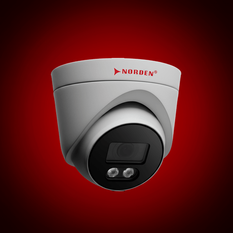 Norden Security & Surveillance Systems Norden 4MP Fixed Compact Dome Camera - ENV-HCD7F-30R-55
