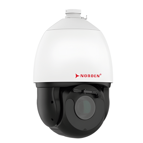 Norden Security & Surveillance Systems Norden 4MP High-Speed PTZ Dome Camera - ENC-HHP7Z-300R-70