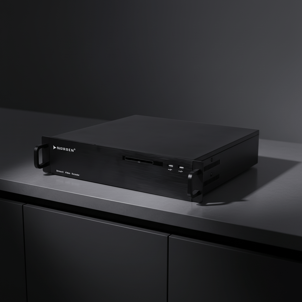 Norden Security & Surveillance Systems Norden 64-Channel Embedded Network Video Recorder - ENR-08064-N-FRK