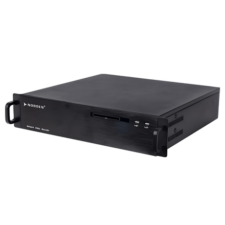 Norden Security & Surveillance Systems Norden 64-Channel Embedded Network Video Recorder - ENR-08064-N-FRK
