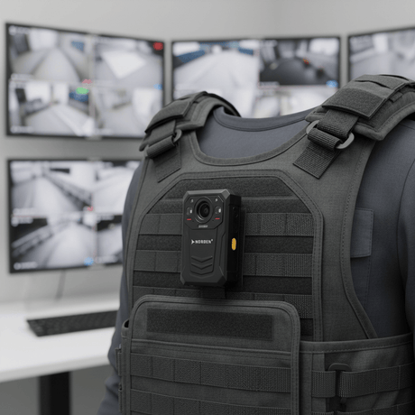 Norden Security & Surveillance Systems Norden 64MP Body Worn Camera - ENC-HBCZF-10R-84-64GB