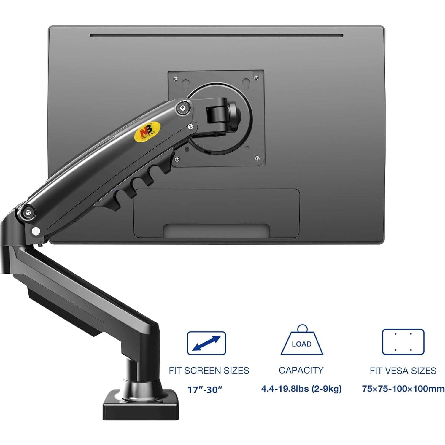 NB North Bayou Monitor Desk Mount Stand - F80 | Supply Master Accra, Ghana