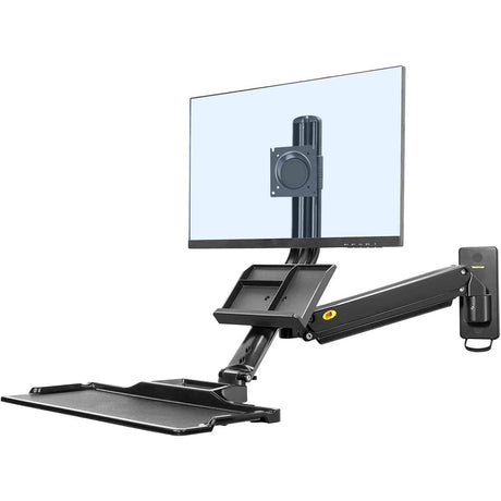 North Bayou Home Accessories NB North Bayou Strut Sit & Stand Monitor TV Wall Mount Bracket Laptop Workstation - MC32-B