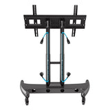 North Bayou Home Accessories NB North Bayou Tilting Mobile TV Cart Stand with Wheels - AVA50