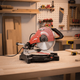 NRG Bench & Stationary Tool NRG 10" Sliding Mitre Saw with 3,000rpm Induction Motor 1600W - NMS1029