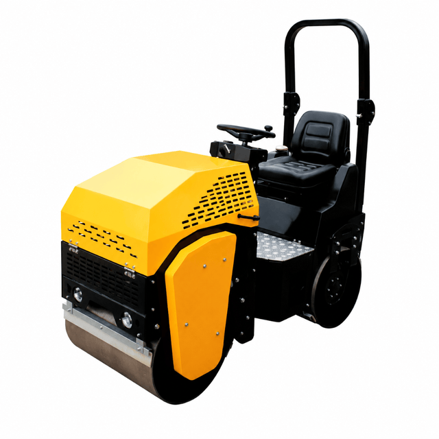 NRG Construction Equipment NRG 1000KG Diesel Double Ride-On Drum Roller 13HP - AL-900