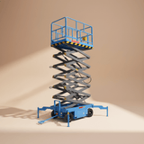 NRG Construction Equipment NRG 10m Heavy-Duty Hydraulic Scissor Lift 500KG - SJY0.5-10