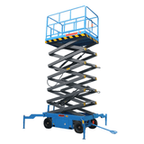 NRG Construction Equipment NRG 10m Heavy-Duty Hydraulic Scissor Lift 500KG - SJY0.5-10