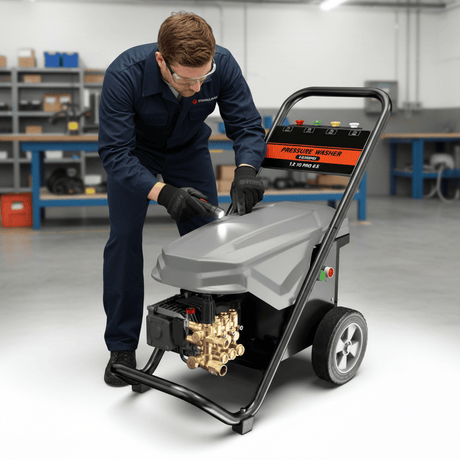NRG Pressure Washer NRG 120 Bar Electric Pressure Washer with Total Stop System 3000W - LT-19MB-TS