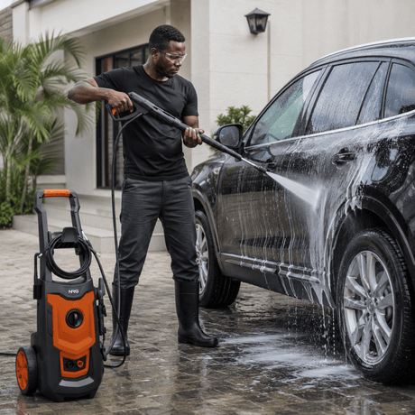 NRG Pressure Washer NRG 120 Bar High Pressure Washer 1600W - NPW120