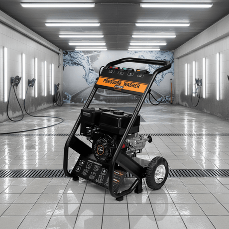 NRG Pressure Washer NRG 150 Bar Gasoline Pressure Washer with 6.5HP Engine and 4 Quick-Connect Nozzles - LT-8.7/12A