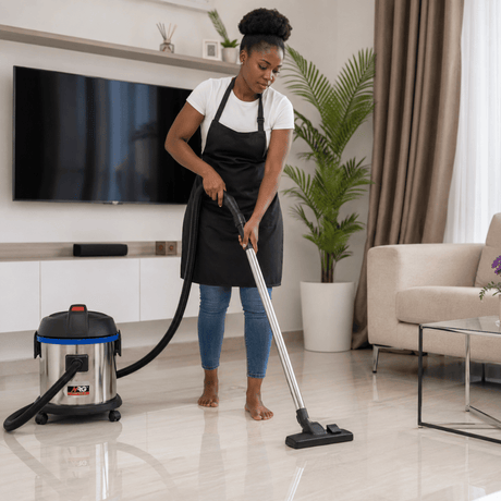 NRG Steam & Vacuum Cleaner NRG 15L Silent Mode Stainless Steel Wet & Dry Vacuum Cleaner 1000W - HT-15J