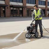 NRG Pressure Washer NRG 160 Bar Gasoline Pressure Washer with 7HP Engine, 7.5L/min Flow Rate and Low-Oil Sensor - NPPW160