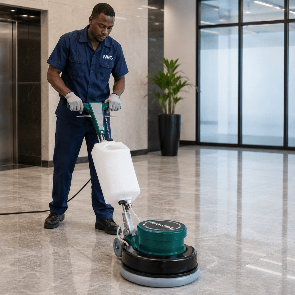 NRG Scrubber Drier NRG 17" Floor Renewing Machine 1500W - HT-004