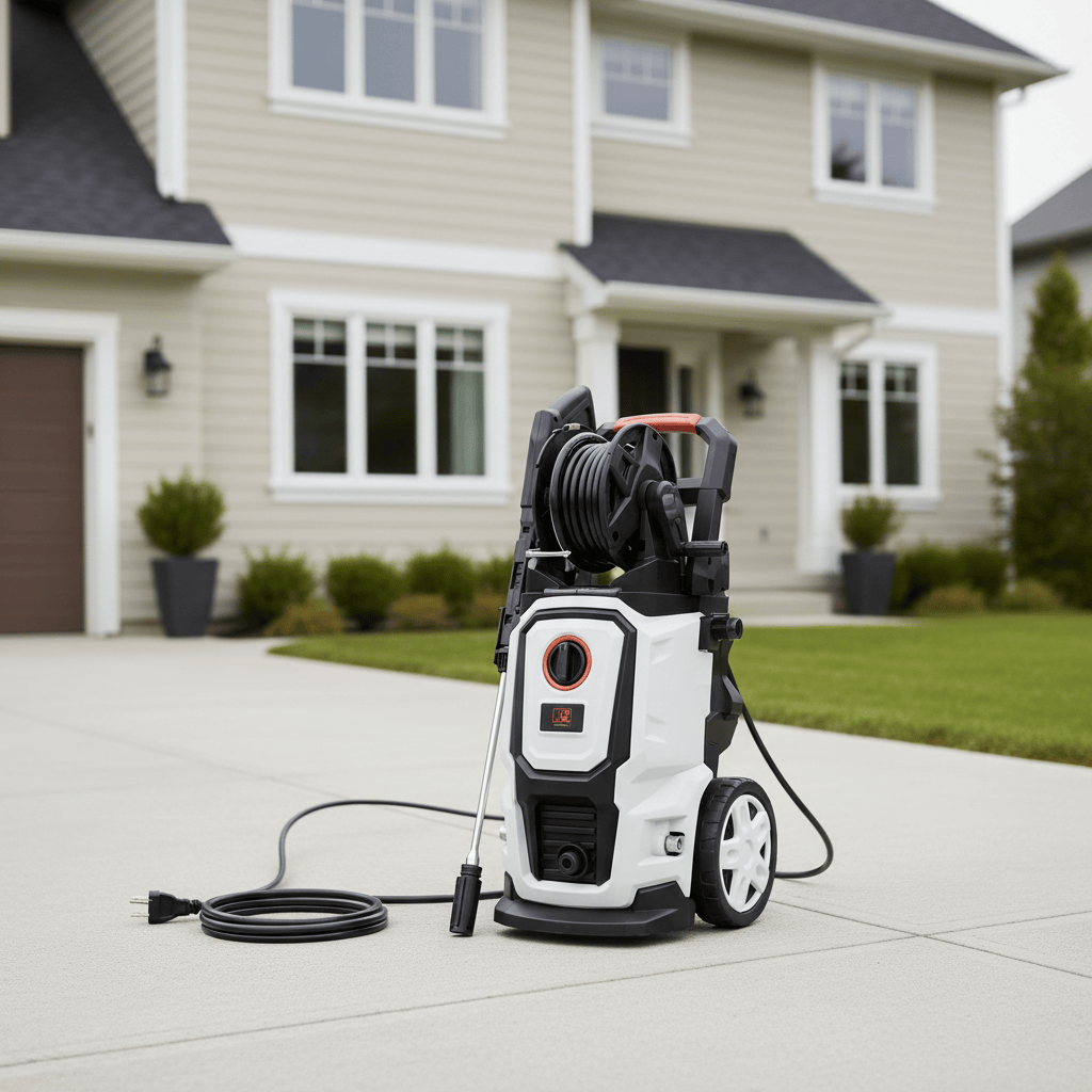 NRG Pressure Washer NRG 195 Bar Electric Pressure Washer with 2500W Induction Motor - NPW195H