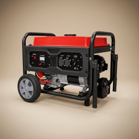 NRG Generators NRG 2.8kW Gasoline Generator with Electric Key Start and 15L Fuel Tank - LT3600EN-9