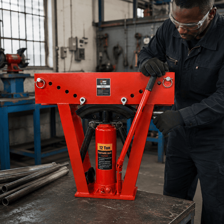NRG Specialty Power Tool NRG 2" Manual Hydraulic Steel Pipe Bender 12 Ton – NPB-2