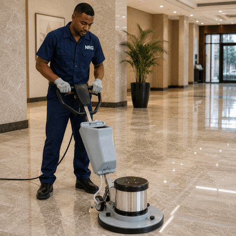 NRG Scrubber Drier NRG 20" Renewing & Crystallizing Machine 2200W - HT-041A