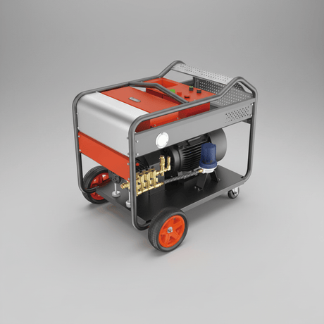 NRG Pressure Washer NRG 200 Bar Three-Phase Hot-Water Pressure Washer 5500W with 15L/min Flow & 90°C Output - LT-M20/15H