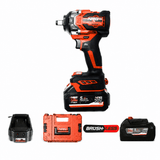 NRG Impact Wrench & Driver NRG 20V Brushless Cordless Impact Wrench Kit 1/2" with 2×5.0Ah Batteries - NBIW20V-502