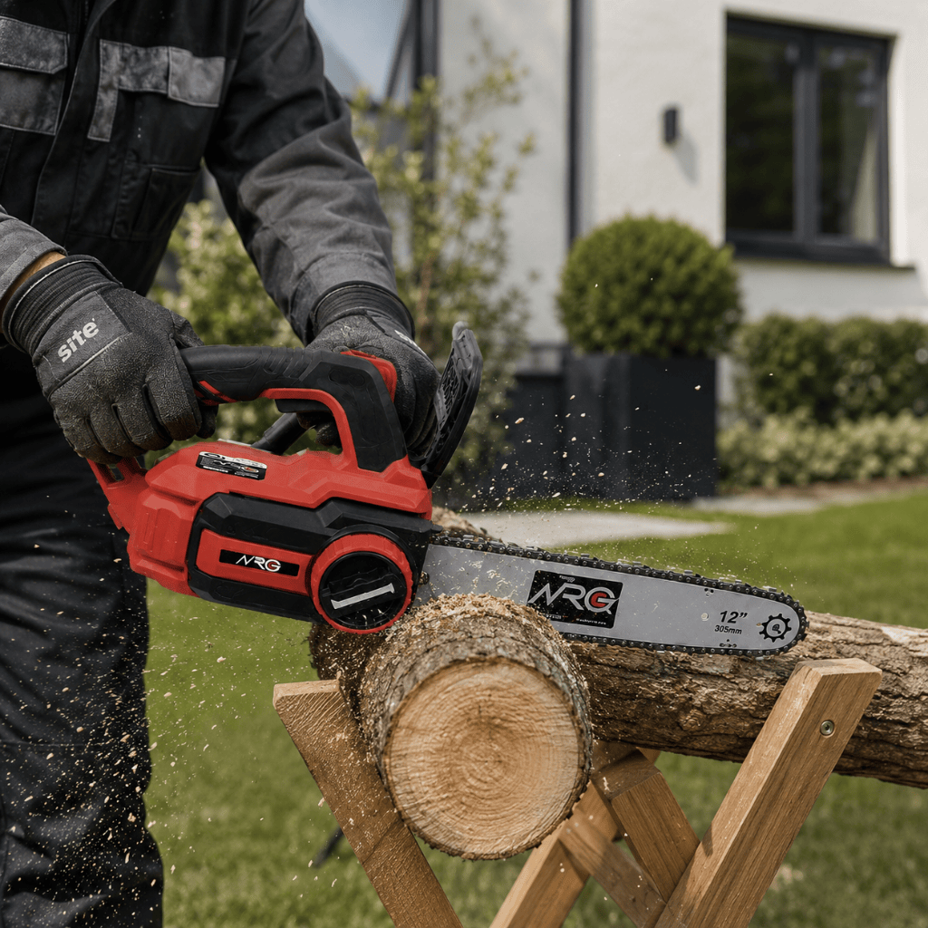 NRG Chainsaw NRG 20V Brushless Cordless Professional Chainsaw SDS Brake Zero Version - NBCS305-0