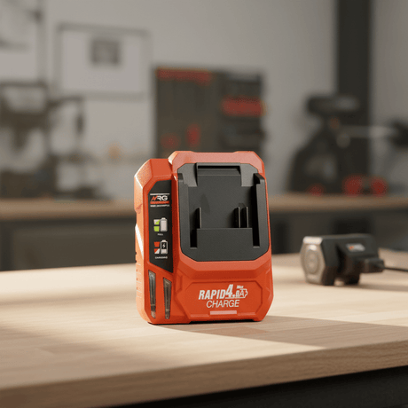 NRG Batteries & Chargers NRG 20V G2 Lithium-Ion Battery Charger for Compatible NRG Cordless-Tool Batteries - NDC20V-F4A