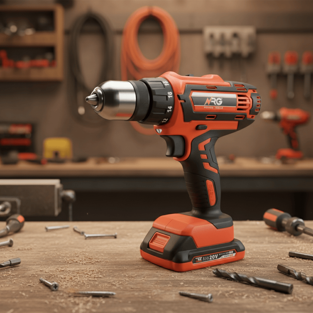 NRG Drill NRG 20V Lithium Cordless Percussion Drill - NDC20V-252