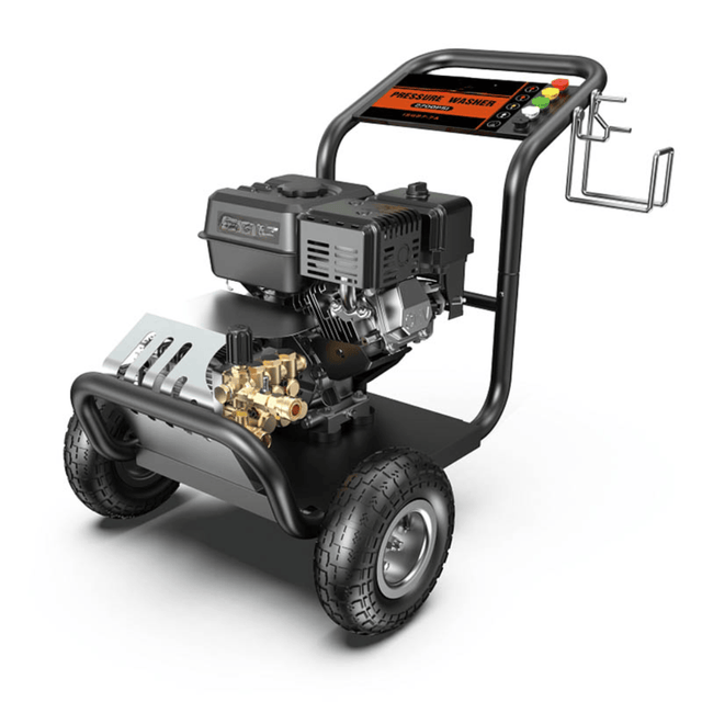 NRG Pressure Washer NRG 248 Bar Gasoline Pressure Washer with 15HP Engine and 5 Quick-Connect Nozzles V1 - 15G36-15A