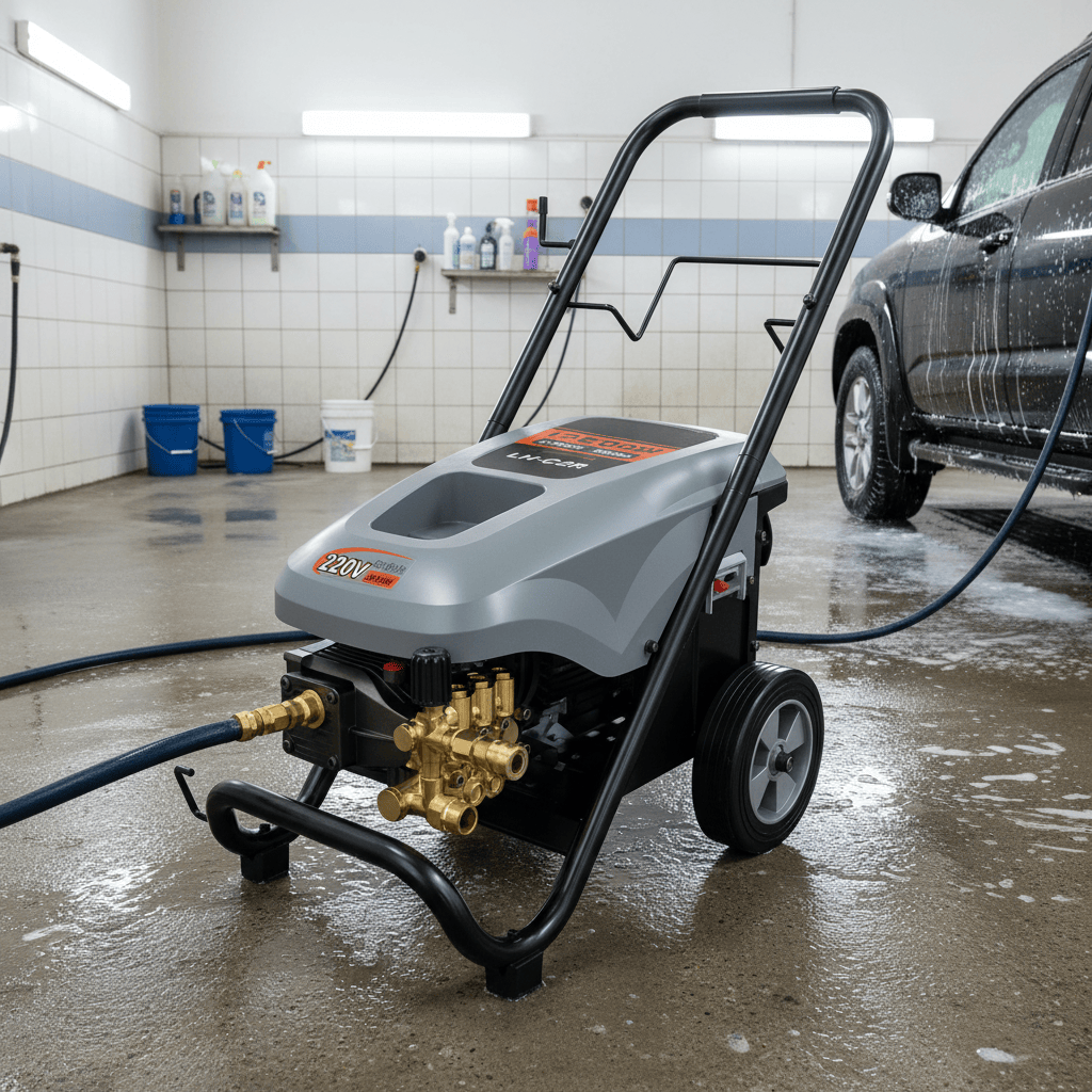 NRG Pressure Washer NRG 248 Bar Three-Phase Electric Pressure Washer 7500W with 16L/min Flow - NPW20MC