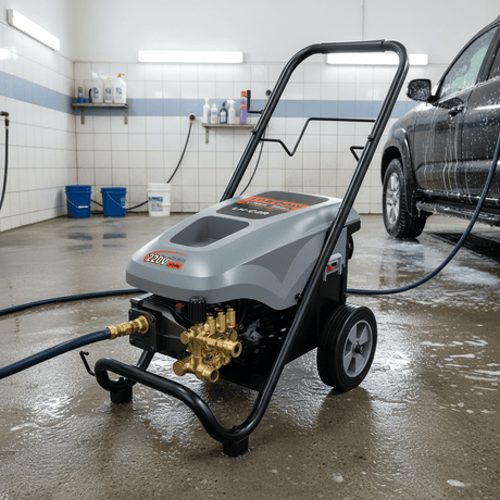NRG Pressure Washer NRG 248 Bar Three-Phase Electric Pressure Washer 7500W with 16L/min Flow - NPW20MC