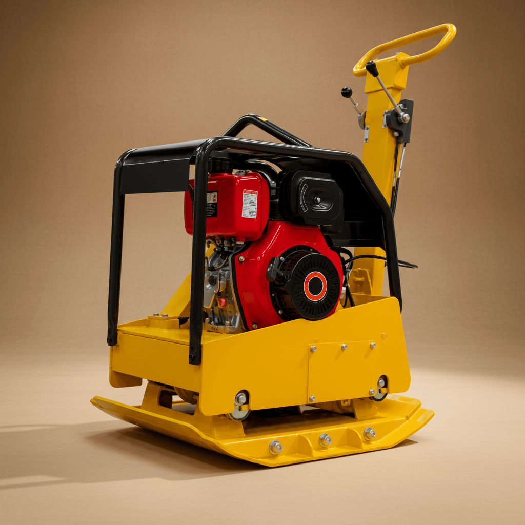 NRG Construction Equipment NRG 270KG Diesel Reversible Plate Compactor 6HP - C330