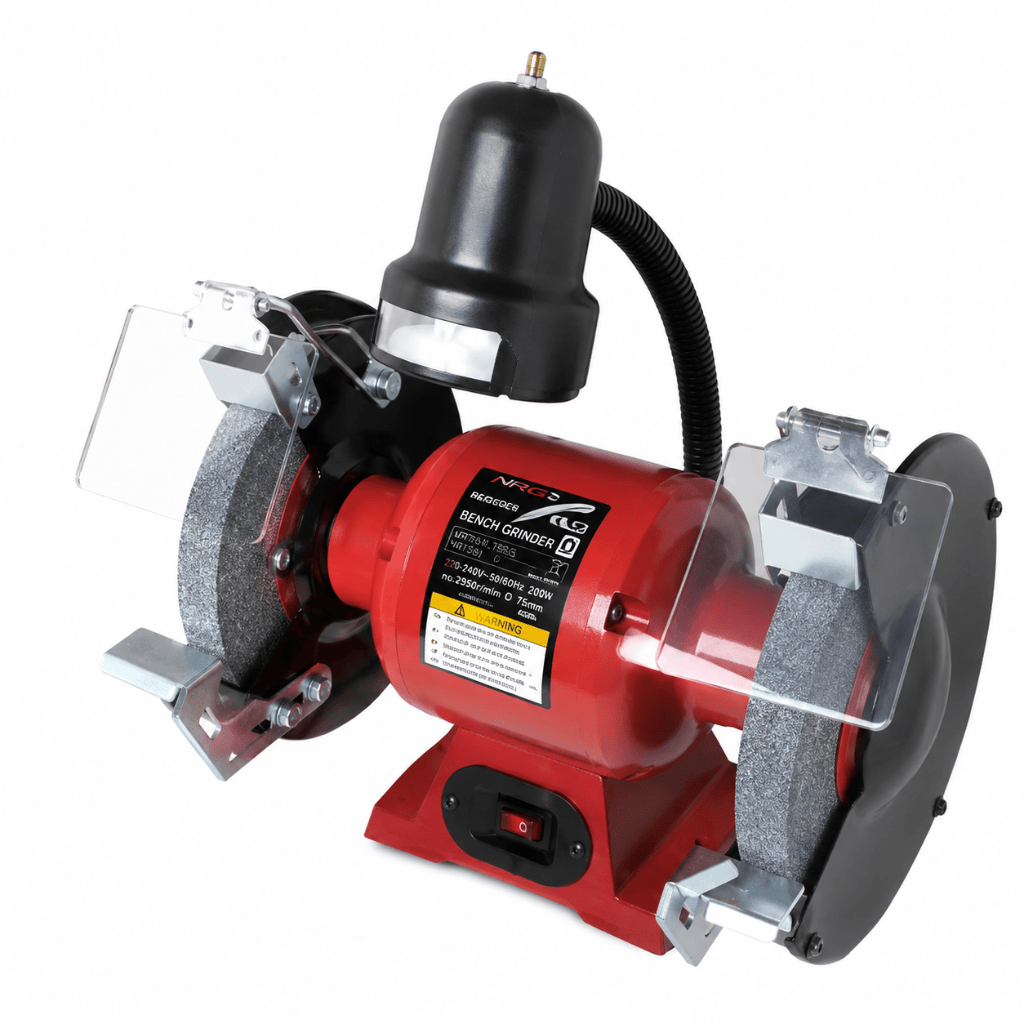 NRG Bench & Stationary Tool NRG 3" Bench Grinder 200W - NR75M-75BG