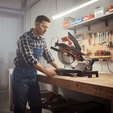 NRG Bench & Stationary Tool NRG 305/315mm Dual-Bevel Sliding Mitre Saw with Induction Motor 1600W - NMS7130
