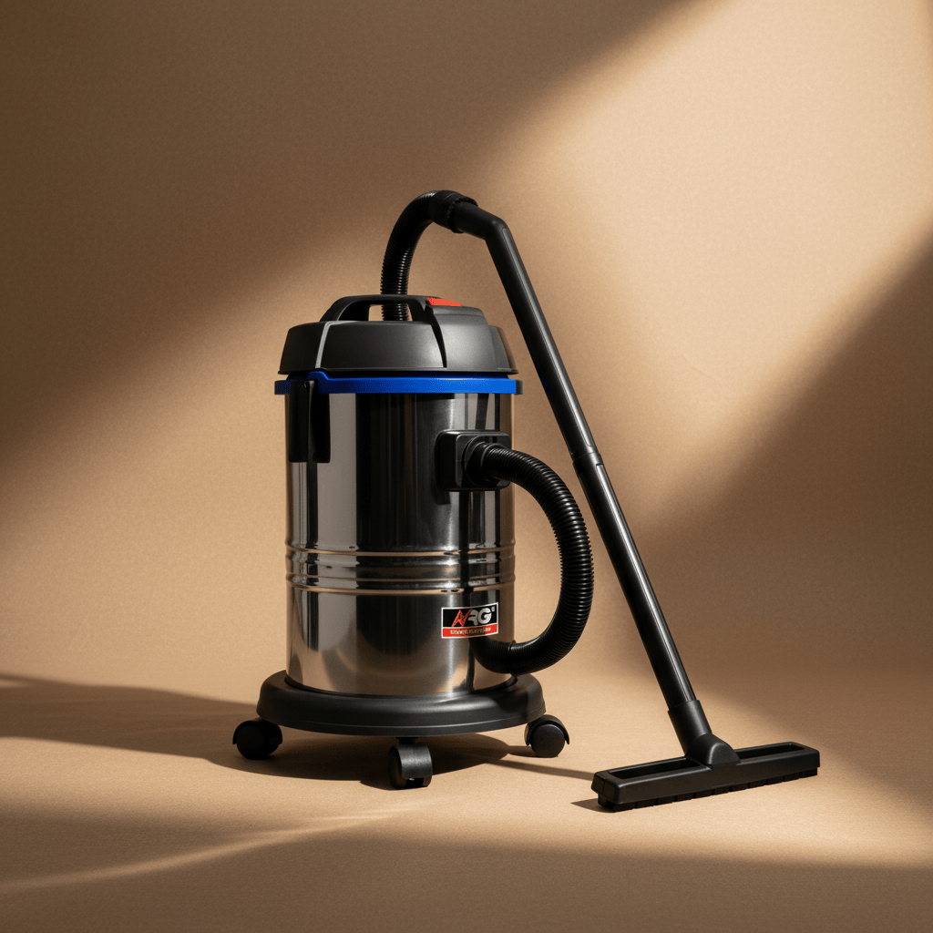 NRG Steam & Vacuum Cleaner NRG 30L Silent Mode Stainless Steel Wet & Dry Vacuum Cleaner 1000W - HT-30J