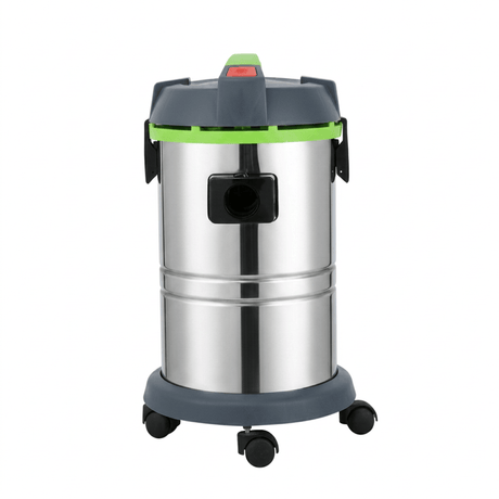 NRG Steam & Vacuum Cleaners NRG 30L Silent Mode Stainless Steel Wet & Dry Vacuum Cleaner with Italian Motor 1000W - HT-30J