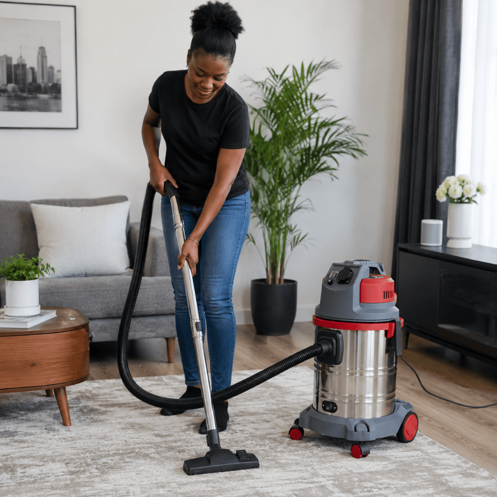 NRG Steam & Vacuum Cleaner NRG 30L Wet & Dry Vacuum Cleaner 1200W - NVC30L